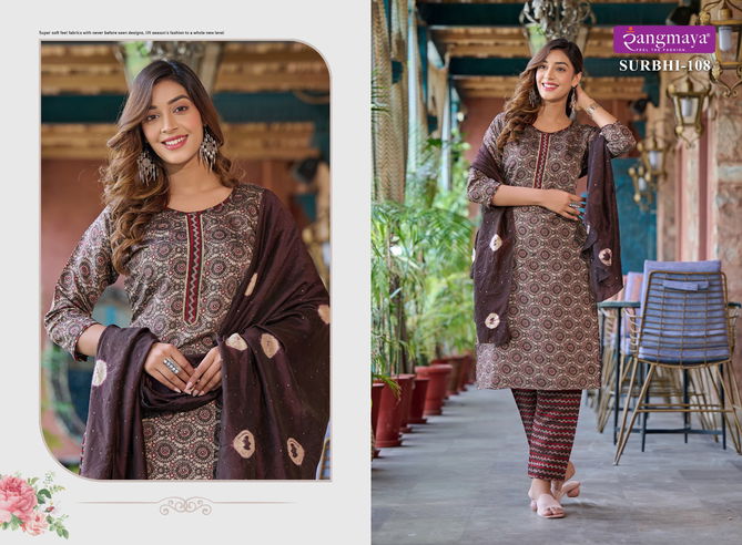 Surbhi By Rangmaya Trending Readymade Suits Catalog
